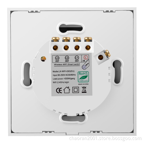 Electric Remote Zigbee Light Led Wifi Touch Smart Home Switch